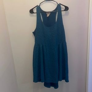 teal dress